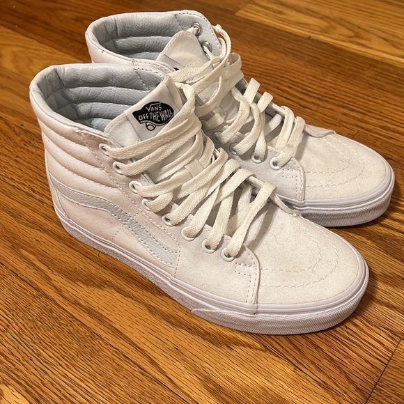 Vans All White High Top - Picture 4 of 5